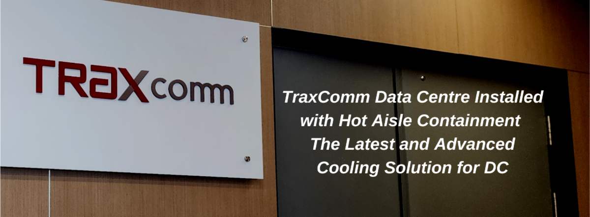 Cover picture for TraxComm's Tier 3+ Data Center with Hot Aisle Containment